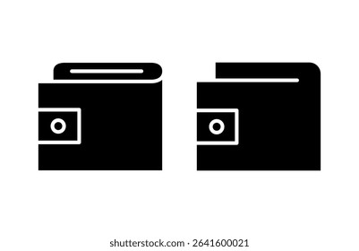 Wallet icon vector illustration. wallet sign and symbol