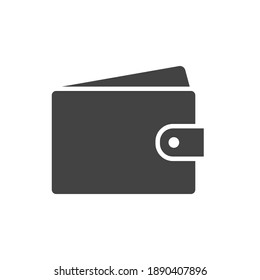 wallet icon vector illustration. wallet symbol icon