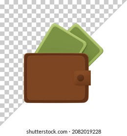 Wallet icon vector illustration. wallet symbol icon. Wallet icon vector. wallet vector icon.