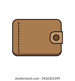 icono de cartera ilustración vectorial símbolo diseño