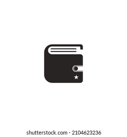 Wallet icon vector illustrstion simple design