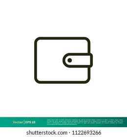 Wallet Icon Vector Logo Template Illustration Design. Vector EPS 10.