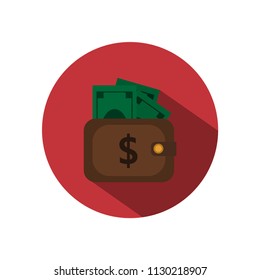 Wallet icon vector Money Icon vector. 