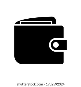 Symbol für digitale Brieftasche - weißer Hintergrund
