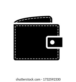 Symbol für digitale Brieftasche - weißer Hintergrund