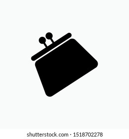 Wallet Icon - Vector, Sign and Symbol for Design, Presentation, Website or Apps Elements. 