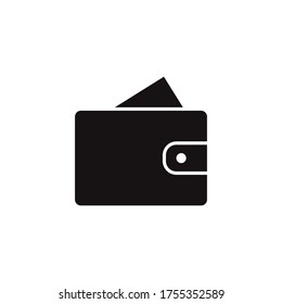 símbolo vectorial de icono de cartera aislado