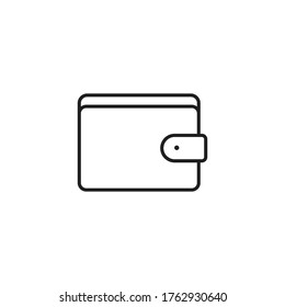 wallet icon vector sign symbol logo