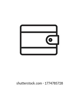 wallet icon vector sign symbol