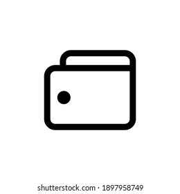 wallet icon vector sign symbol