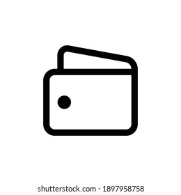 wallet icon vector sign symbol