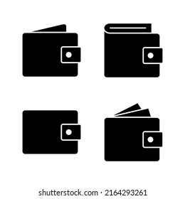 Wallet icon vector. wallet sign and symbol