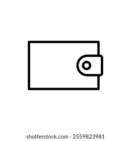 Wallet icon vector. wallet sign and symbol