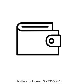 Wallet icon vector. wallet sign and symbol