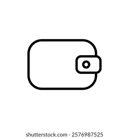 Wallet icon vector. wallet sign and symbol