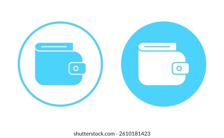 Wallet icon vector. wallet sign and symbol