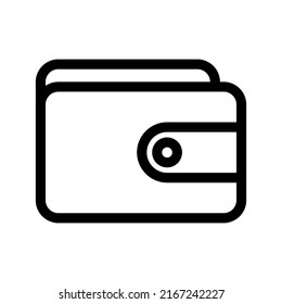 Wallet Icon Vector Symbol Design Illustration