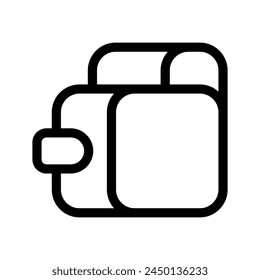 Wallet-Symbol Vektorgrafik Symbol Design Illustration