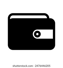 Wallet Icon Vector Symbol Design Illustration