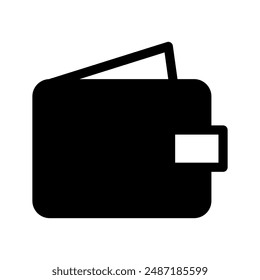 Wallet Icon Vector Symbol Design Illustration