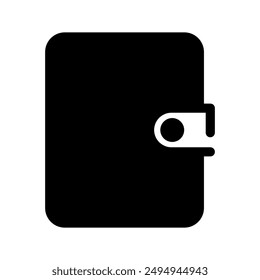 Wallet Icon Vector Symbol Design Illustration