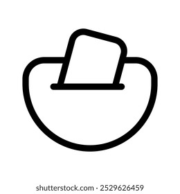 Ilustração de design de símbolo de vetor de ícone de carteira