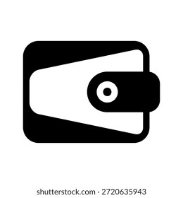 Ilustración de diseño de símbolo de Vector de icono de cartera