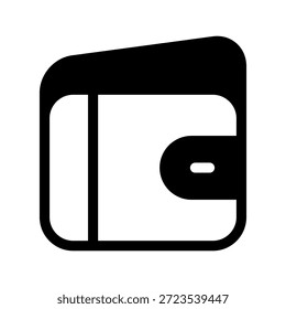Wallet Icon Vector Symbol Design Illustration