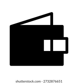 Wallet Icon Vector Symbol Design Illustration