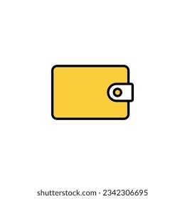 Wallet icon vector for web and mobile app. wallet sign and symbol