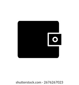 Ícone de carteira vetor para aplicação Web e móvel. símbolo e sinal de carteira