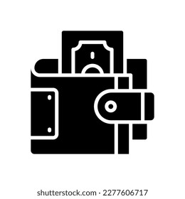 wallet icon for your website, mobile, presentation, and logo design.
