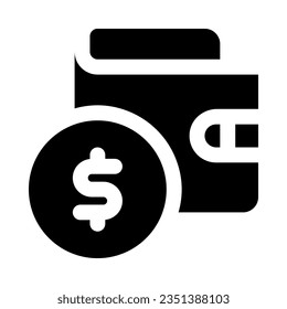 icono de cartera para tu sitio web, móvil, presentación y diseño de logotipo.