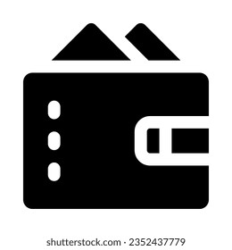 wallet icon for your website, mobile, presentation, and logo design.