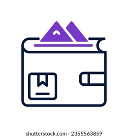 wallet icon for your website, mobile, presentation, and logo design.