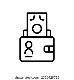 wallet icon for your website, mobile, presentation, and logo design.