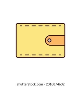 icono de cartera,ilustración vectorial de icono de cartera