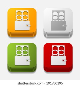 wallet icons