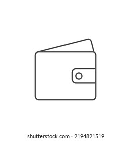 Wallet icons  symbol vector elements for infographic web