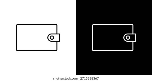 Plantilla de Vector de los iconos de la cartera, EPS 10 para el diseño