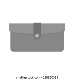Wallet, leather, money icon vector image. Can also be used for Black Friday sale and discounts. Suitable for use on web apps, mobile apps and print media.