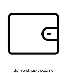 wallet line icon