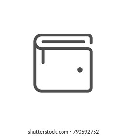 Wallet line icon