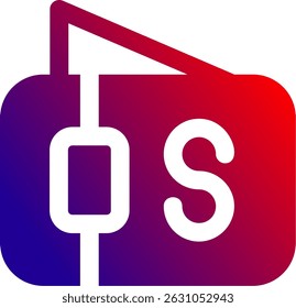 Línea de billetera Vector Icon Design