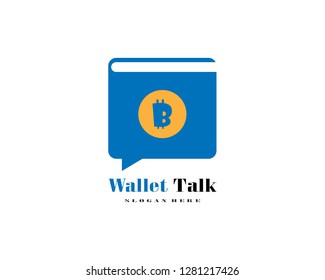 Wallet Logo Design - Vector