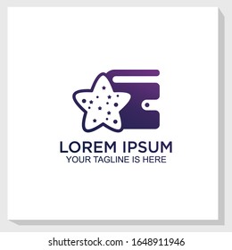 wallet logo template design vector, money security logo design