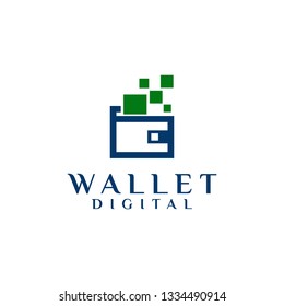Wallet Logo Template Vector