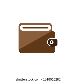wallet logo vector illustration template