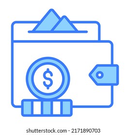 wallet Modern concepts design, vector illustration
