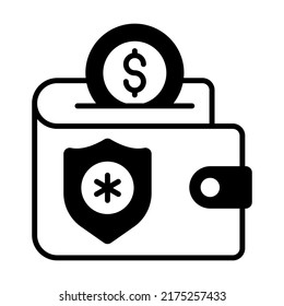wallet Modern concepts design, vector illustration
